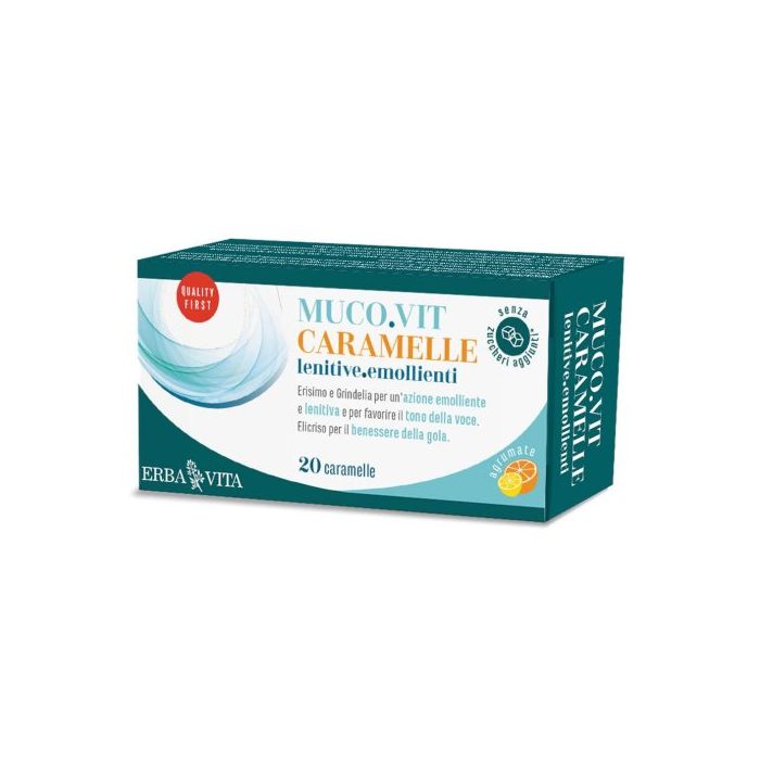 Mucovit Caramelle Arancia Limone 90 G